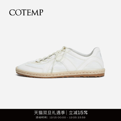 cotemp软皮德训鞋渔夫鞋