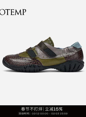 cotemp Monk Sport  25FW孟克拼接运动鞋复古百搭休闲鞋