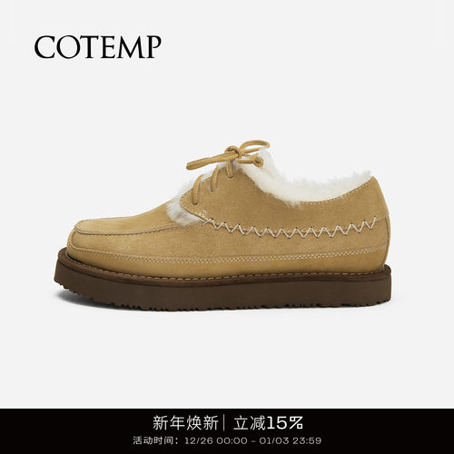 帆船鞋COTEMP雪地靴时髦休闲