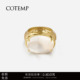 25款 cotempEmera Ring 埃摩宝石戒指白水晶戒指女