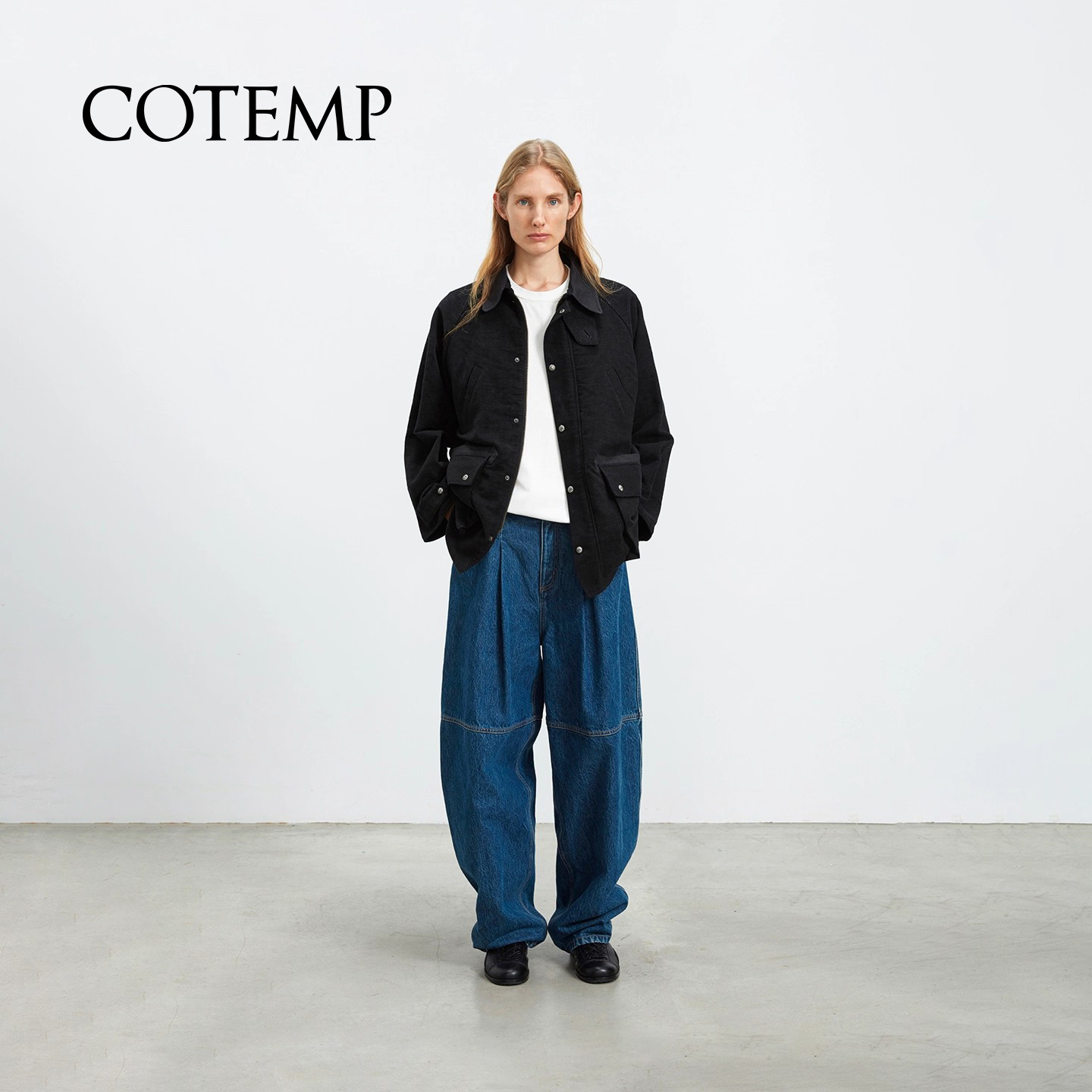 COTEMP复古萝卜牛仔裤