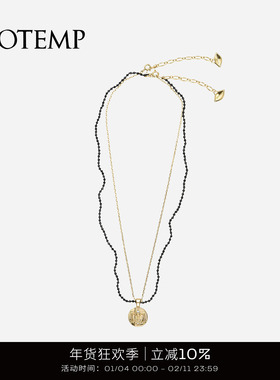 cotemp Cachet Pendant 25FW字母印章系列项链吊坠首饰小鸟吊坠