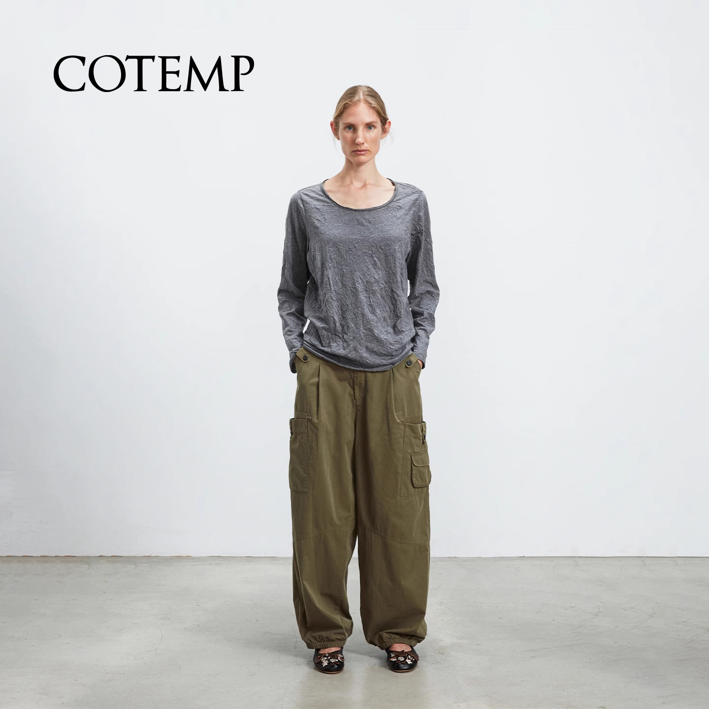 COTEMP新款休闲工装长裤