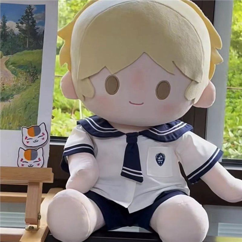 四十厘米棉花娃娃坐姿40cm娃衣一番赏玩偶换装衣服海军水手服套装