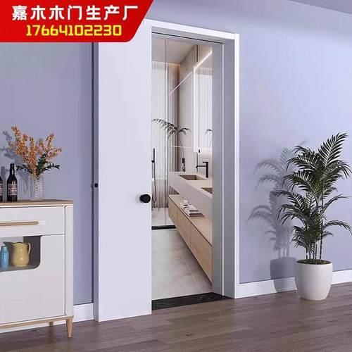 pd门折叠门卫生间厕所无轨道玻璃门平折移门平移推拉门三七折叠门