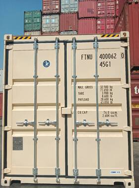 对开门集装箱 40HCDD 两头门集装箱 双门集装箱