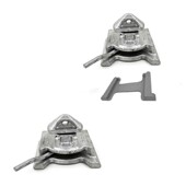 55度燕尾底锁 45度燕尾底锁 集装 箱绑扎件