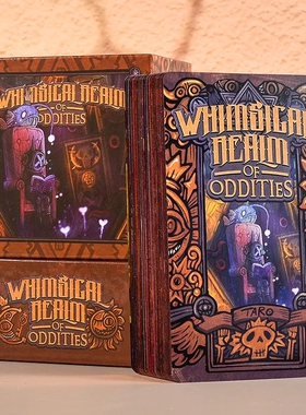 泡面原创Whimsical Areal of Oddities奇幻世界奇幻主题塔罗牌