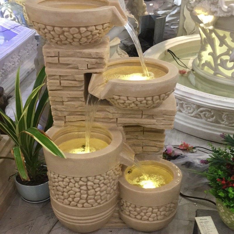 砂岩雕塑喷泉鱼池流水摆件法式许愿池欧式雕塑水景装饰工艺品出口,家居饰品,流水摆件,淘宝优惠券,粉丝福利购,淘宝优惠卷