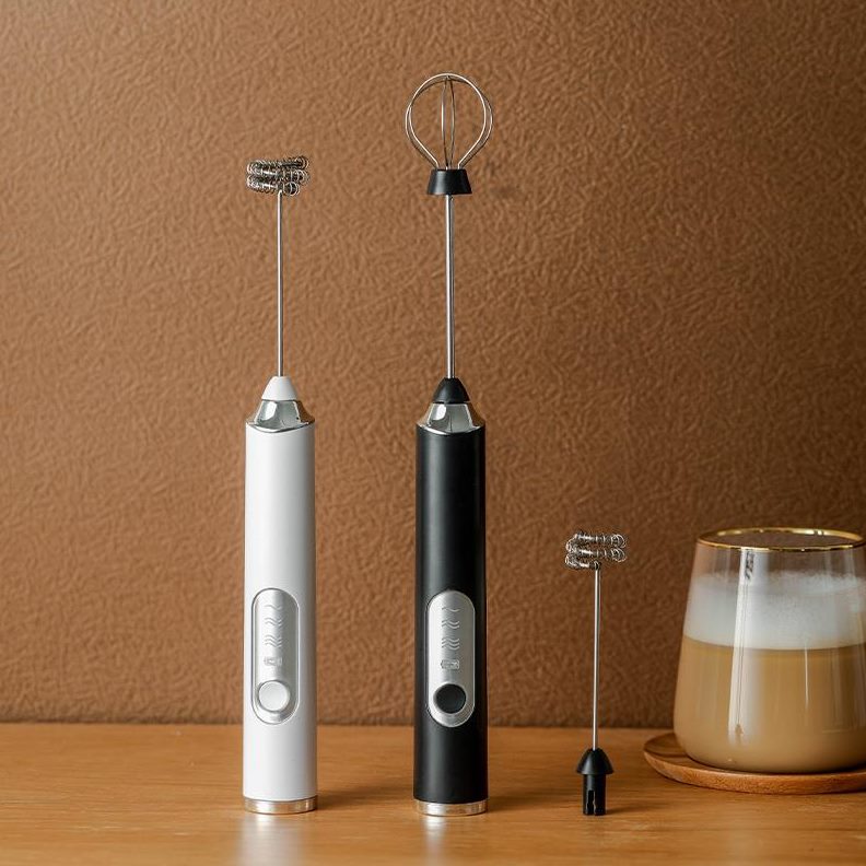 咖啡打奶器奶泡机搅拌器发迷你充电奶盖手持打泡器牛奶电动家用打