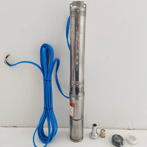 厂家直供不锈钢潜井泵农业灌溉小型螺杆泵高扬程全铜太阳能深井泵