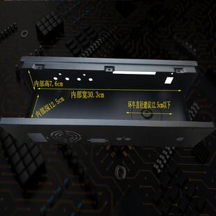 2.1功放机箱3声道机壳  高档合并功放箱 铁皮 前级机箱 DIY空箱