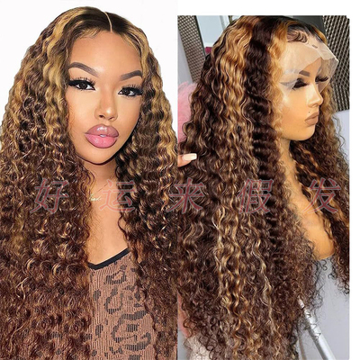 brazilian Human Hair wigs hair 13*4 Lace frontal wig 真人发