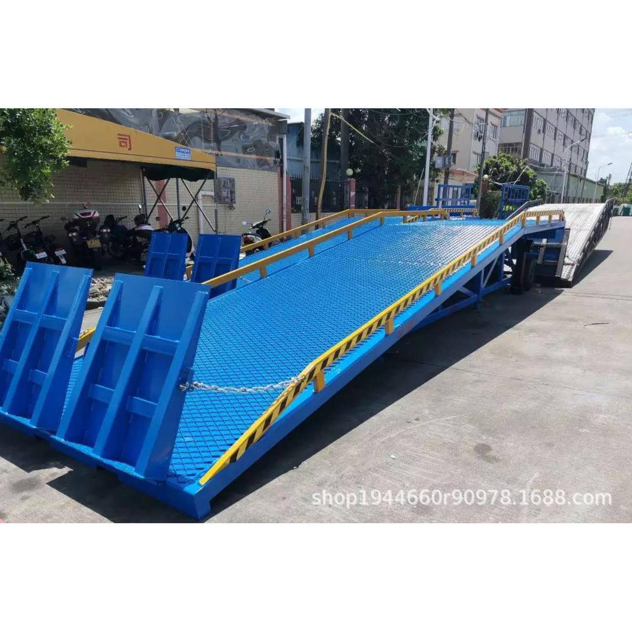 移动式登车桥固定式保税区搭桥液压仓储物流装集装箱卸货柜平台