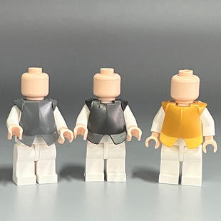 兼容国产科技教育积木零件 中世纪骑士盔甲人仔配件