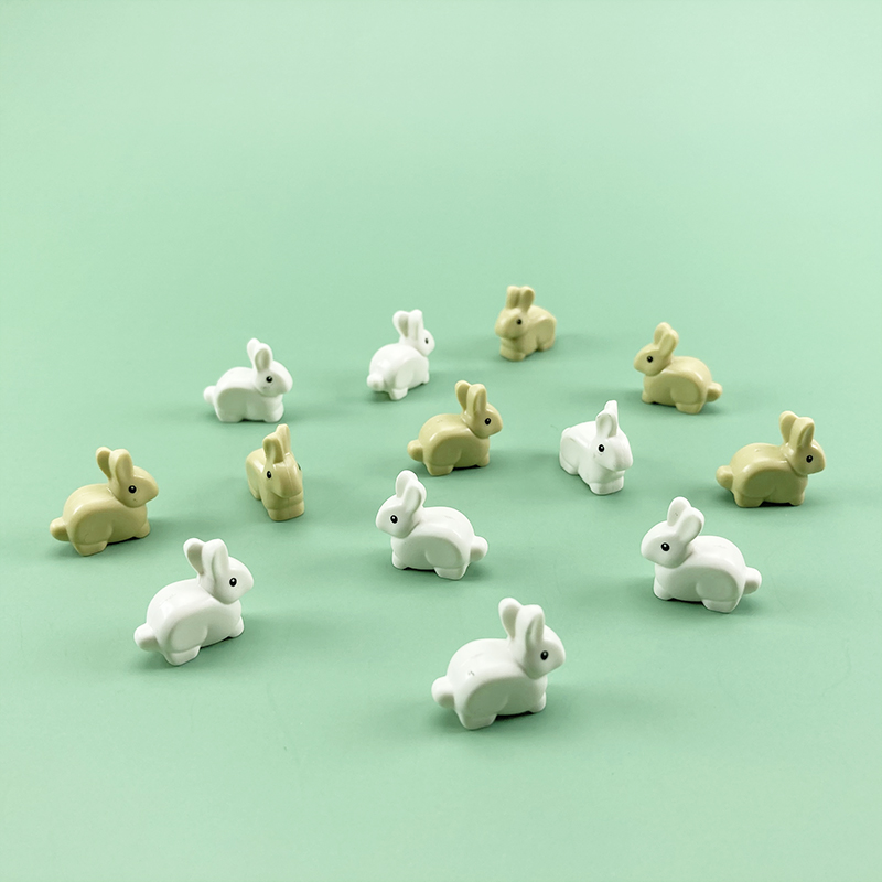 兼容乐高小颗粒积木 兔子 动物 小白兔 33026 29685 moc配件零件