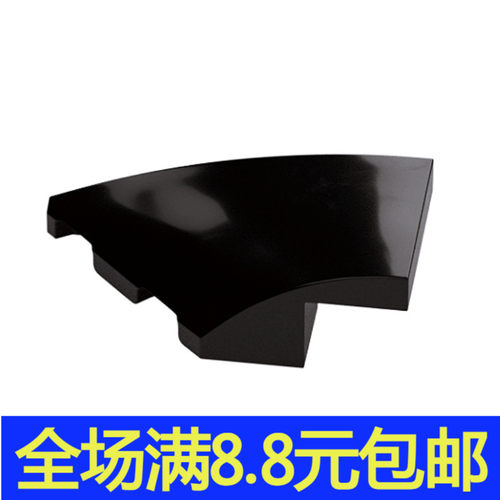 小颗粒积木MOC 6929  6930 2x4 楔形弧面板拼装玩具零配件DIY