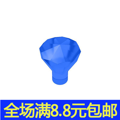 国产MOC 30153 小颗粒益智拼插积木散件中国国产基础配件 1X1宝石