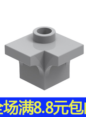MOC 38585 转角墙砖 2X2小颗粒积木 兼容国产零散DIY配件道具