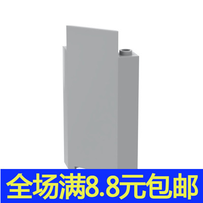 MOC 87421 小颗粒国产积木兼容配件3x3x6墙壁拐角特殊件补件