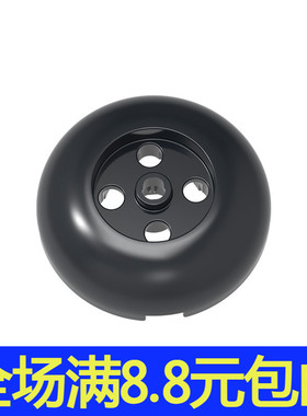 国产小颗粒 兼容国产79850拼装零散件4X4圆顶盖积木益智拼插