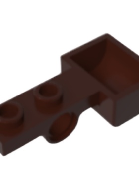 国产积木 88289 小颗粒积木配件1x2板带圆孔和翻斗投石器