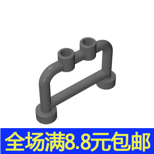 补件MOC 4083 小颗粒益智拼插积木散件兼容国产零配件1x4x2护栏