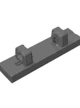 兼容积木95120 小颗粒拼插积木散件零配件1x4铰链板44822