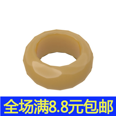 MOC 11010 小颗粒积木配件兼容国产道具 10067 1x1 戒指 指环