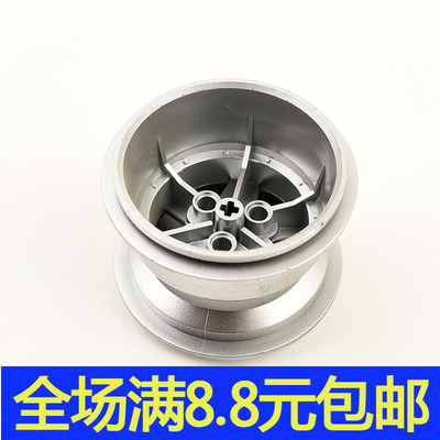 F1汽车配件 兼容国产32296+22969 国产积木81.8x50mm轮胎轮毂