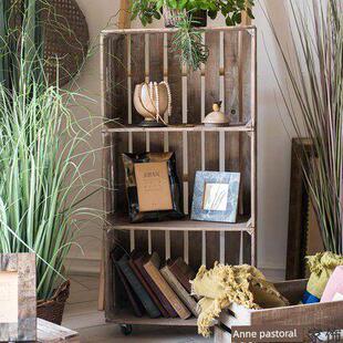 自由组合收纳箱装饰收纳柜杂货花园水果店咖啡馆橱窗陈列