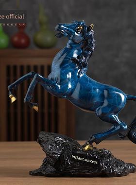 采购产品青铜马饰品，手工艺品，客厅，立即成功，书柜，酒柜，红