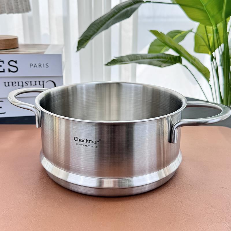 16 18 20 24厘米18/10不锈钢双耳蒸笼304蒸架蒸格蒸屉出口标准款