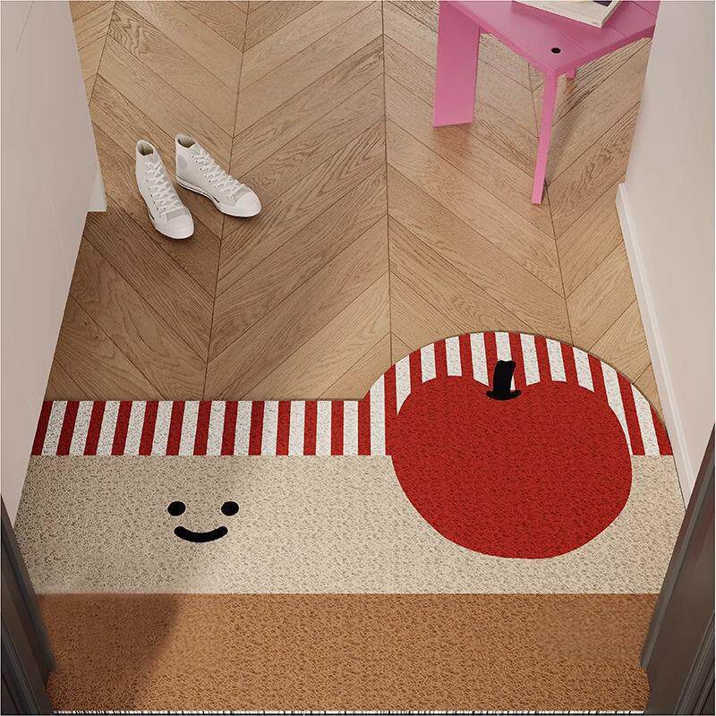 丝圈地垫入户门垫家用进门口防滑脚垫加厚耐脏免洗垫子可裁剪地毯