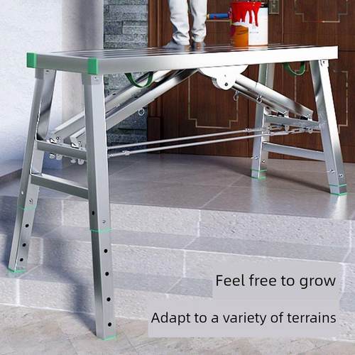 德国进口脚手架折叠装修马凳升降加厚室内刮腻子凳多功能便携移动