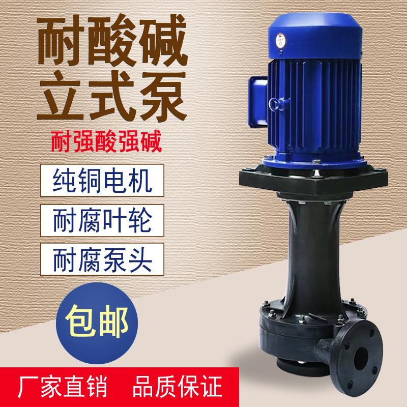 槽内泵槽外泵可空转立式化工泵耐腐蚀耐酸碱污水提升泵电镀用泵
