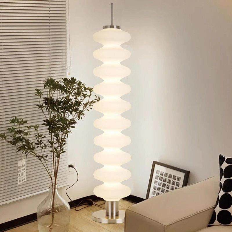 网红客厅立式轻奢沙发边落地灯卧室法式设计师压克力糖葫芦装饰灯