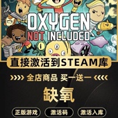 CDK激活码 Steam正版 缺氧 国区CDKEY激活全DLC眼冒金星入库