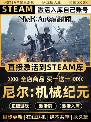 Steam正版【尼尔：机械纪元】国区CDKEY激活CDK激活码入库