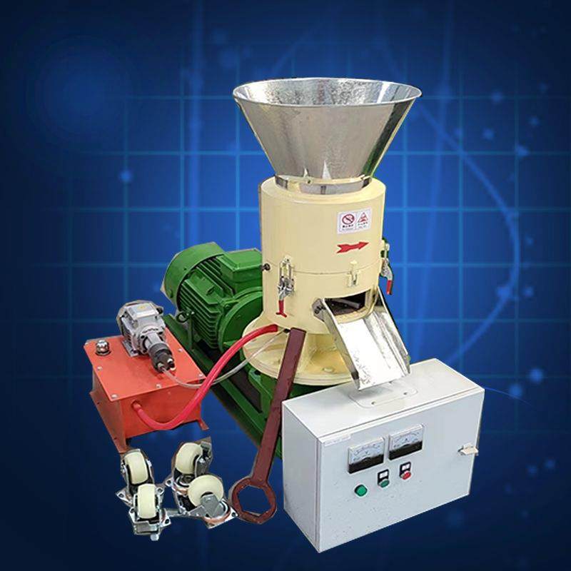 小型家用木屑颗粒机生物质燃料颗粒机300型锯末木材颗粒机