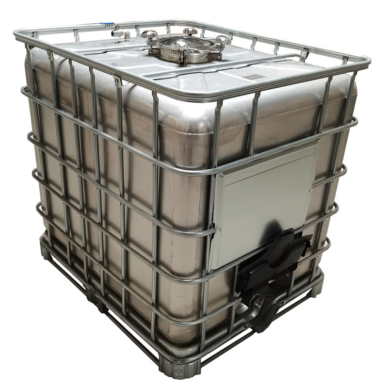 德克森订做304不锈钢吨桶耐酸碱化工1200L方形防爆防静电1000L316