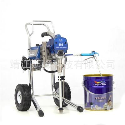 岩峰PT-595高架电动高压无气喷涂机乳胶漆涂料油漆小型家用喷漆