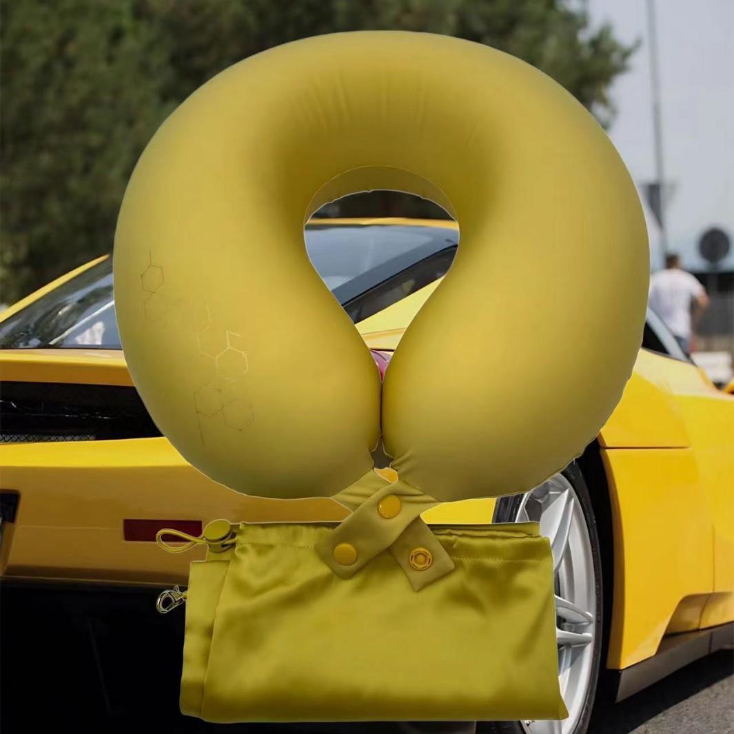 汽车U型枕办公室抱睡趴睡午睡枕学校生记忆棉脖枕仰睡U形抱枕枕头