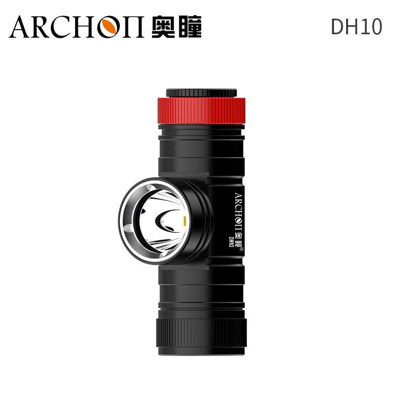 ARCHON奥瞳DH10一体式潜水头灯防水100米1000流明18650水下作业灯