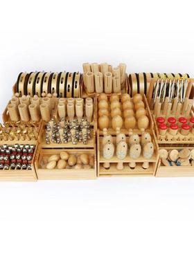 奥尔夫打击乐幼儿园音乐功能室乐器木盒收纳盒早教音乐套装乐器架