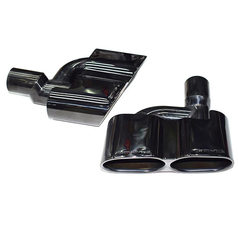 适用于10-13款奔弛S级W221排气管改装AMGS65S63四出不锈钢尾喉