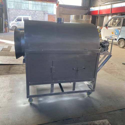 燃碳燃煤蒜香花生烘干机家庭作坊辣椒段炒锅电加热高温栗子炒货机