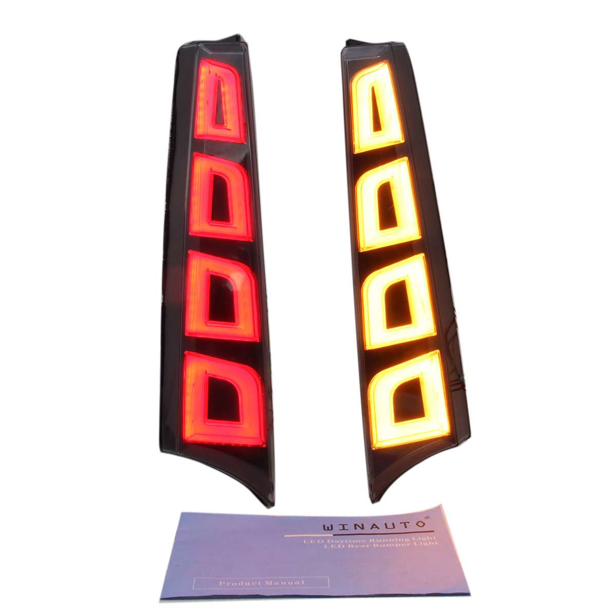 适用于丰田19-23威尔法Vellfire后杠灯立柱灯刹车灯转向灯3功能