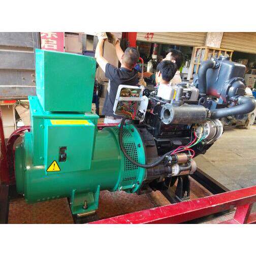 云南昆明力佳SL2110配30KW船用柴油发电机