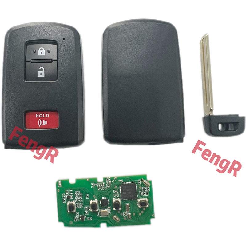 适用于丰田2+1/3+1键智能遥控汽车钥匙8A芯片315频率HYQ14FBA0020